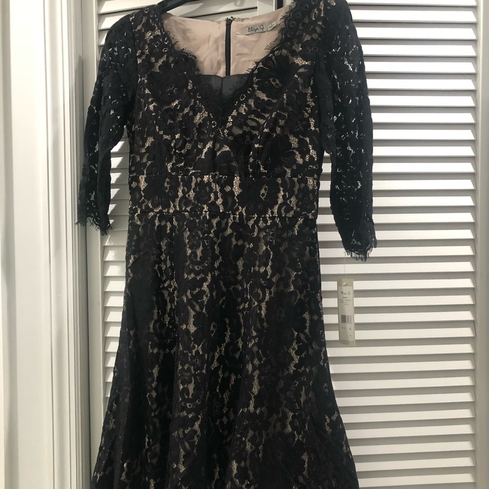 Eliza J lace dress